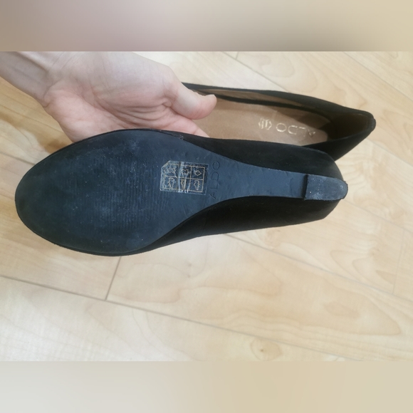 Leather low heels - Picture 5 of 7